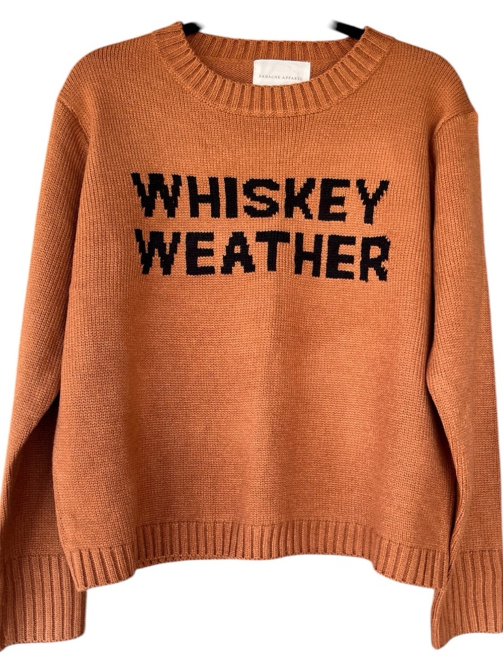 Panache Rust Crewneck Sweater